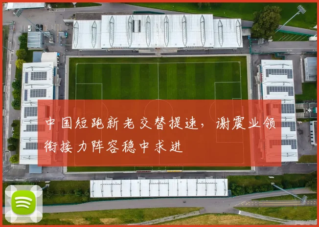中国短跑新老交替提速，谢震业领衔接力阵容稳中求进